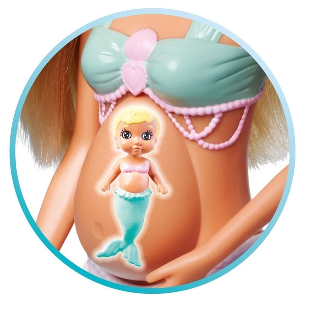 Лялька Simba набір Штеффі-вагітна та Кевін Сім''я русалок з малюком, аксесуари (5733524) - picture 6