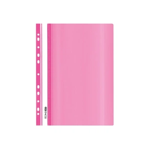 Папка-швидкозшивач Economix А4 з перфорацією, фактура "глянець", рожева (E31510-09) зображення 1