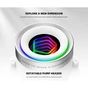 Система рідинного охолодження ID-Cooling FX360 INF White (FX360 INF WHITE) - зменшене зображення 9