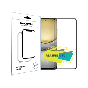 Скло захисне BeCover Realme C75 Black (713034) зображення 1