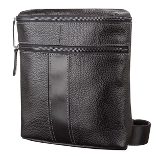 Сумка Shvigel Шкіряна Чорна (11102) зображення 1