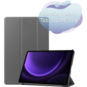 Чохол до планшета BeCover Smart Case Samsung Galaxy Tab S10 FE (SM-X520/SM-X526) 10.9" Gray (713277) зображення 1