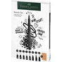 Лайнер Faber-Castell набор ручек капиллярных и блокнот Sketch Set цвет черный (XXS, XS, S, F, M, 1,5, B, FM) (32468) - уменьшенное изображение 1
