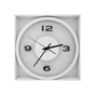 Настінний годинник Economix Promo ART металевий, срібний (E51809-00) - зменшене зображення 3