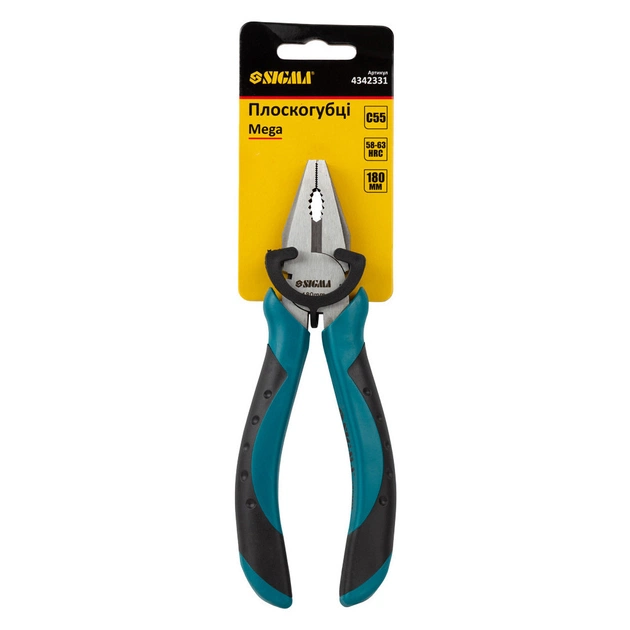 Плоскогубці Sigma 180мм Mega (4342331) - picture 3