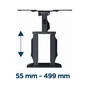 Кронштейн Gembird WM-55ST-01 - зменшене зображення 4