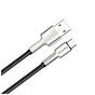Дата кабель USB 2.0 AM to USB-C 1.0m head metal black ColorWay (CW-CBUC046-BK) - уменьшенное изображение 2