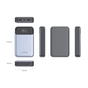 Універсальна мобільна батарея Swissten 20000mAh 100W Black/Silver (8595217483781) - зменшене зображення 2