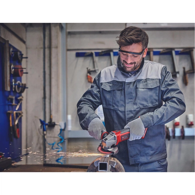 Шліфувальна машина Einhell TE-AG 18/115-2 Li - Solo PXC 18В, 115мм, 8500об/хв, 1.7кг (без АКБ та ЗП) (4431166) - picture 9