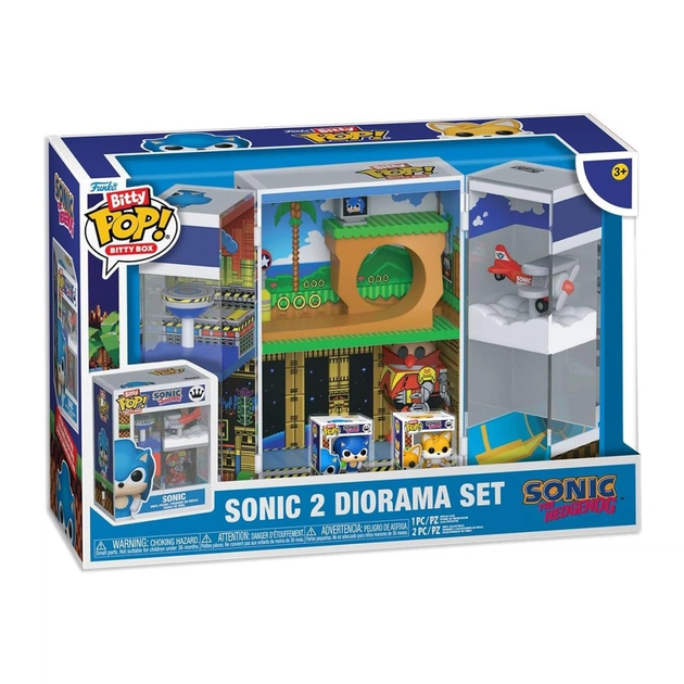 Ігровий набір Funko Pop Bitty POP! Boxes серії Сонік - Їжак Сонік (93563) - зображення 1