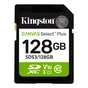 Карта пам'яті Kingston 128GB SDXC class 10 UHS-I V10 A1 Canvas Select Plus (SDS3/128GB) - уменьшенное изображение 1