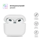 Чохол для навушників Armorstandart Ultrathin Silicone Case для Apple AirPods 3 White (ARM60296) - зменшене зображення 2