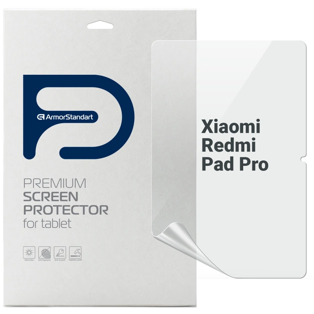 Плівка захисна Armorstandart Xiaomi Redmi Pad Pro / Poco Pad (ARM77458) - picture 1