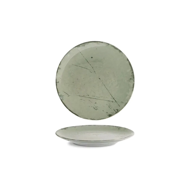 Тарелка G.Benedikt Isabelle кругла 27 см Stone Green (ISC2127-K0010) - изображение 1