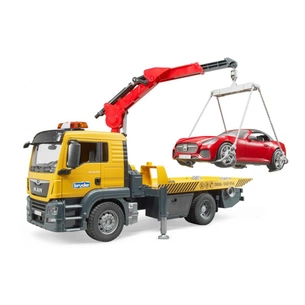 Спецтехніка Bruder евакуатор MAN TGS з родстером (03750) зображення 1