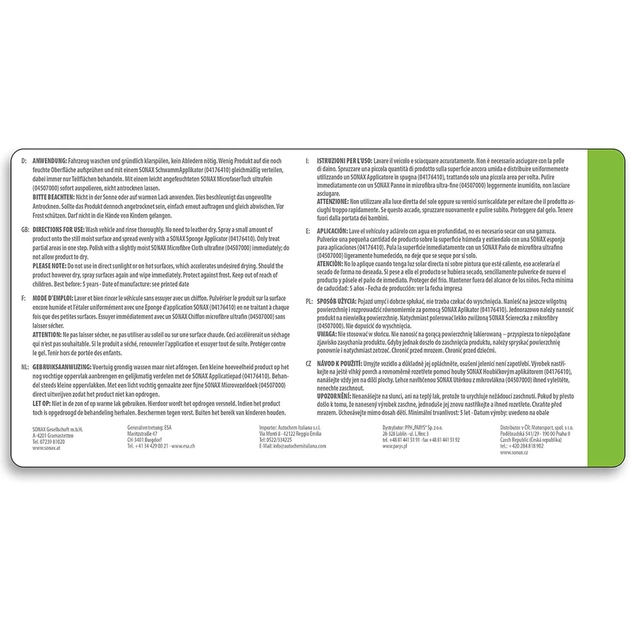 Автомобільний очисник Sonax PROFILINE SpeedProtect 1 л (288405) - picture 2