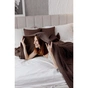 Плед Прованс COTTON шоколадный 120 х 200 см (039528) - уменьшенное изображение 3