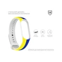 Ремінець до фітнес браслета Armorstandart для Xiaomi Mi Band 4/3 Blue/Yellow (ARM65667) - зменшене зображення 3