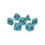 Набір кубиків для настільних ігор Games 7 Days Ancient 7 Dice Set - Light Blue (7 шт.) (g7danc03) - зменшене зображення 1