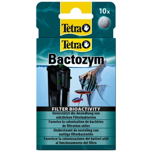 Средство по уходу за водой Tetra Bactozym для стабілізації біологічної рівноваги 10 таблеток на 1000 л (4004218807228) изображение 1