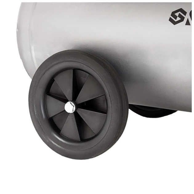 Компресор Sigma двоциліндровий 2.5кВт 455л/хв 10бар 50л (2 крана) (7043721) - изображение 6