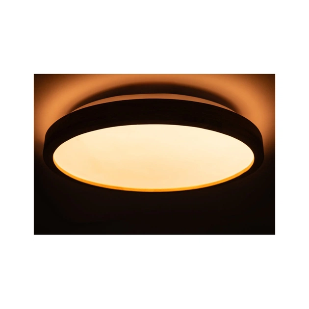 Світильник Vestum WOOD матовий 60W 375*60мм 3000К-6500К з ДК горіх (VS-91046) - picture 4