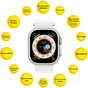 Смарт-годинник AURA X4 ProMax 53mm White (SWAX453W) - зменшене зображення 2