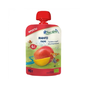 Дитяче пюре Fleur Alpine Манго 90 г (5024688001123) зображення 1