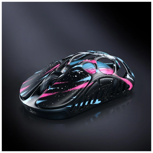 Мышка GravaStar Mercury X Pro 8K RGB Wireless/Bluetooth/USB Neon Graffiti (GS_X_PRO_CG_BLK) - изображение 8