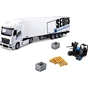Спецтехніка Bburago Фура Mercedes-Benz Actros з навантажувачем (18-31471) - зменшене зображення 1