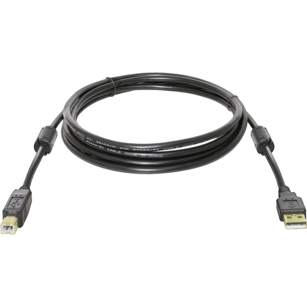 Кабель для принтера USB 2.0 AM/BM 1.8m Defender (87430) - изображение 1
