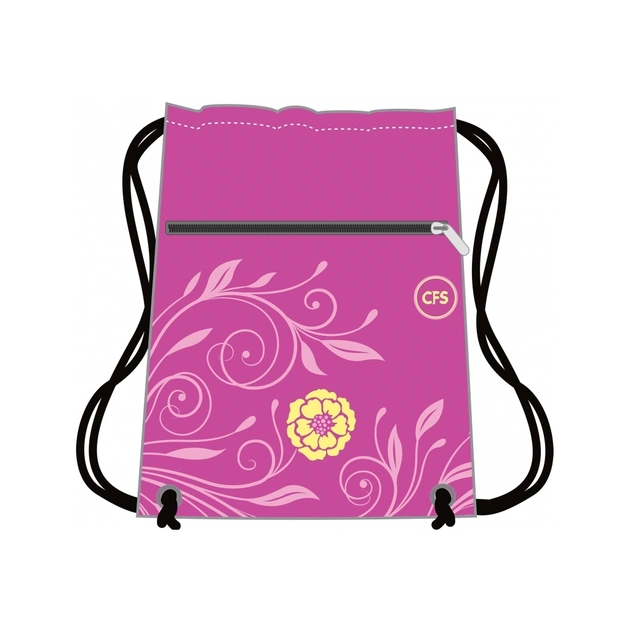 Сумка для взуття Cool For School Flowers на два відділення з розширенням (CF85728) - зображення 1