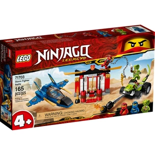 Конструктор LEGO Ninjago Бій на штормовому винищувачі 165 деталей (71703) зображення 1
