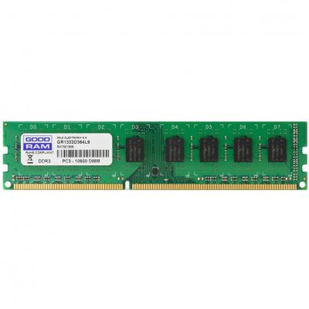 Модуль пам'яті для комп'ютера DDR3 2GB 1333 MHz Goodram (GR1333D364L9N/2G) - изображение 1