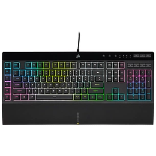 Клавіатура Corsair K55 RGB Pro XT USB UA Black (CH-9226715-RU) зображення 1