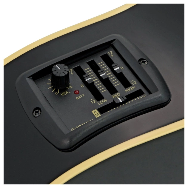 Гітара електроакустична Yamaha FX370C Black - зображення 3