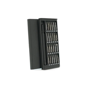 Викрутка Voltronic 24 в 1, тримач 115мм, біта S2, із засувкою, пластикова рукоятка, Box (YT-24-1-HP) зображення 1