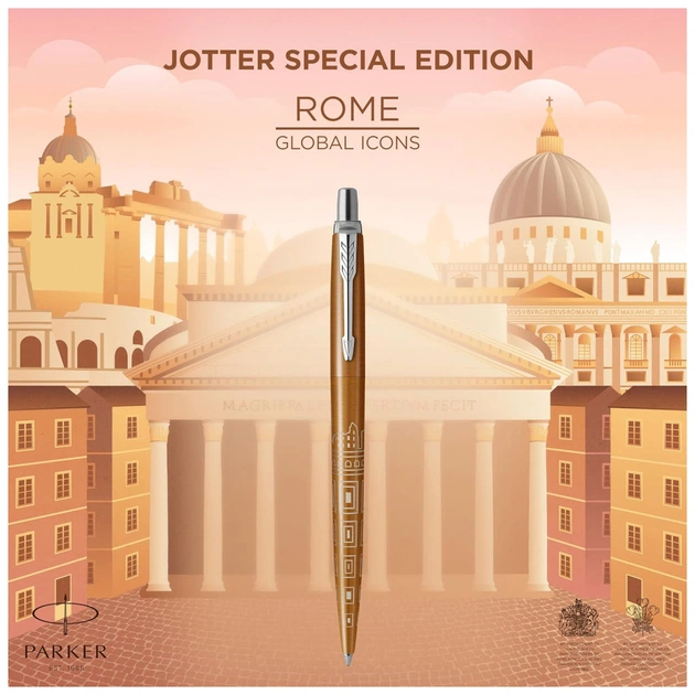 Ручка кулькова Parker JOTTER 17 SE Rome Bronze CT BP (19 632) - picture 4