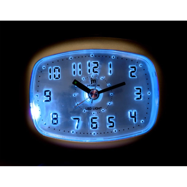 Настільний годинник Lowell будильник, синій (JA7105A) - picture 2