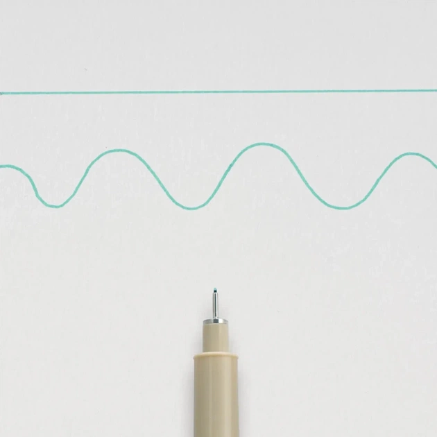 Лайнер Sakura Pigma Micron (0.2) 0,3 мм Зелений (084511318397) - picture 4