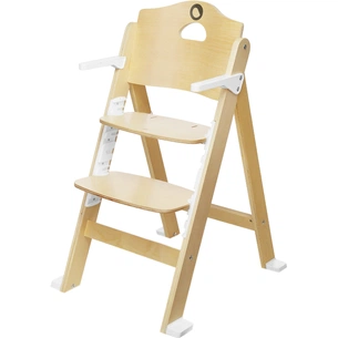Стілець для годування Lionelo Floris White natural (LO.FS02) зображення 1