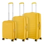 Набір валіз 2E Aero (L+M+S), бурштиново-жовті (2E-SPP-AERO-SET3-AY) - зменшене зображення 2