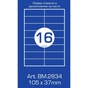 Етикетка самоклеюча Buromax BM.2834 - зменшене зображення 2