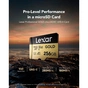 Карта пам'яті Lexar 256GB microSDXC class 10 UHS-II U3 V60 A1 Professional Gold (LMSGOLD256G-BNNNG) - зменшене зображення 3