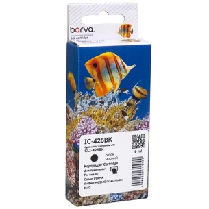 Картридж Barva Canon CLI-426BK (4556B001) 635 ст, black (IC-426BK) зображення 1