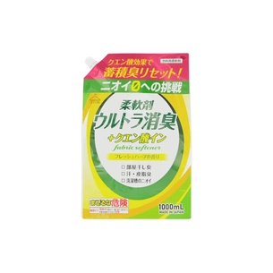 Кондиціонер для білизни Rocket Soap Fabric Softener with Citric Acid З лимонною кислотою Змінний блок 1 л (4903367093943) зображення 1