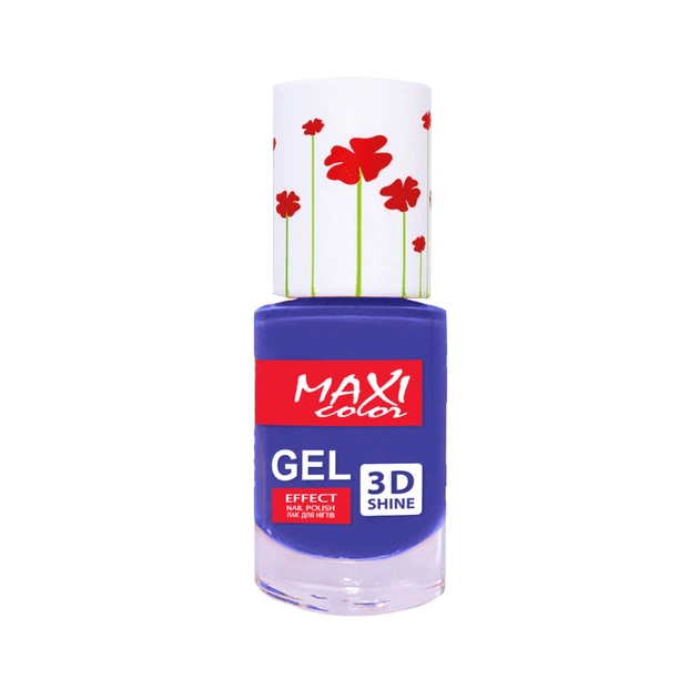 Лак для нігтів Maxi Color Gel Effect Hot Summer 24 (4823077504235) - зображення 1