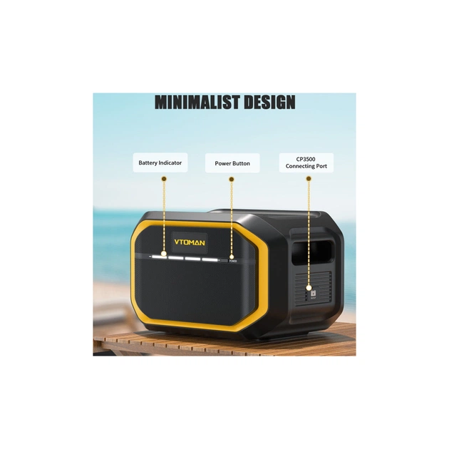 Додаткова батарея для зарядної станції Vtoman PB-81 1548Wh (FlashSpeed 1500 Battery) - picture 6