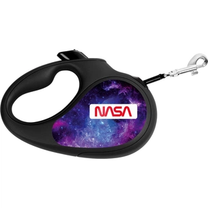 Повідець для собак WAUDOG R-leash NASA21 світловідбиваюча стрічка XS 3 м (8123-0148-01) зображення 1