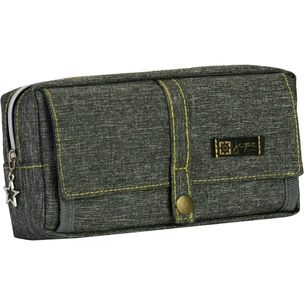 Пенал Cool For School 2 відділення Сірий (J-2628-grey) зображення 1